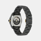 Dvone Men Automatic Black Dial Analog Stainless Steel Watch VE6B00725