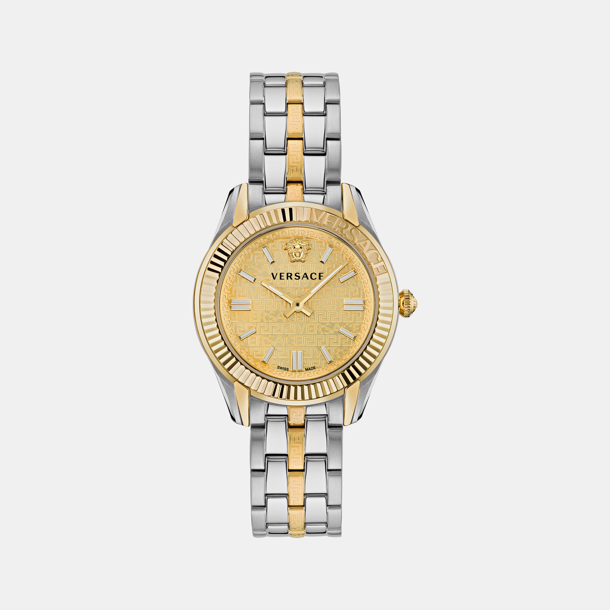 Versace Round Gold Analog watch