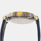 Aion Men Quartz Blue Dial Chronograph Leather Watch VE6CA0223