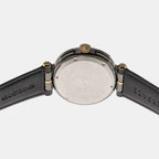 Aion Men Quartz Black Dial Chronograph Leather Watch VE6CA0323