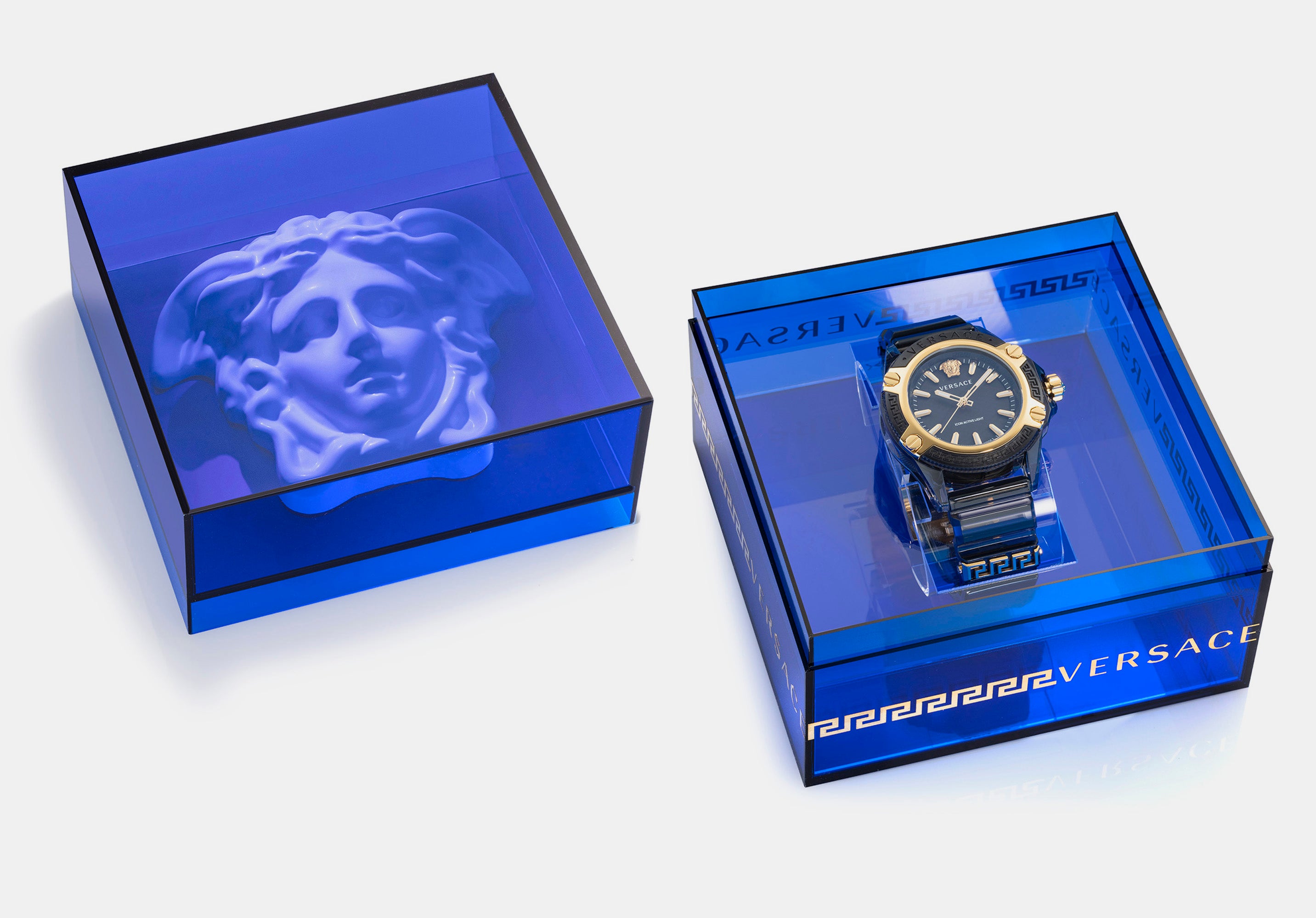 Versace Rubber Black watch