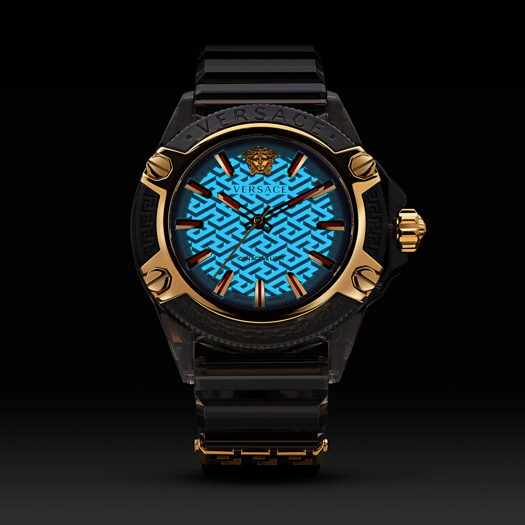 Versace Brass Round watch