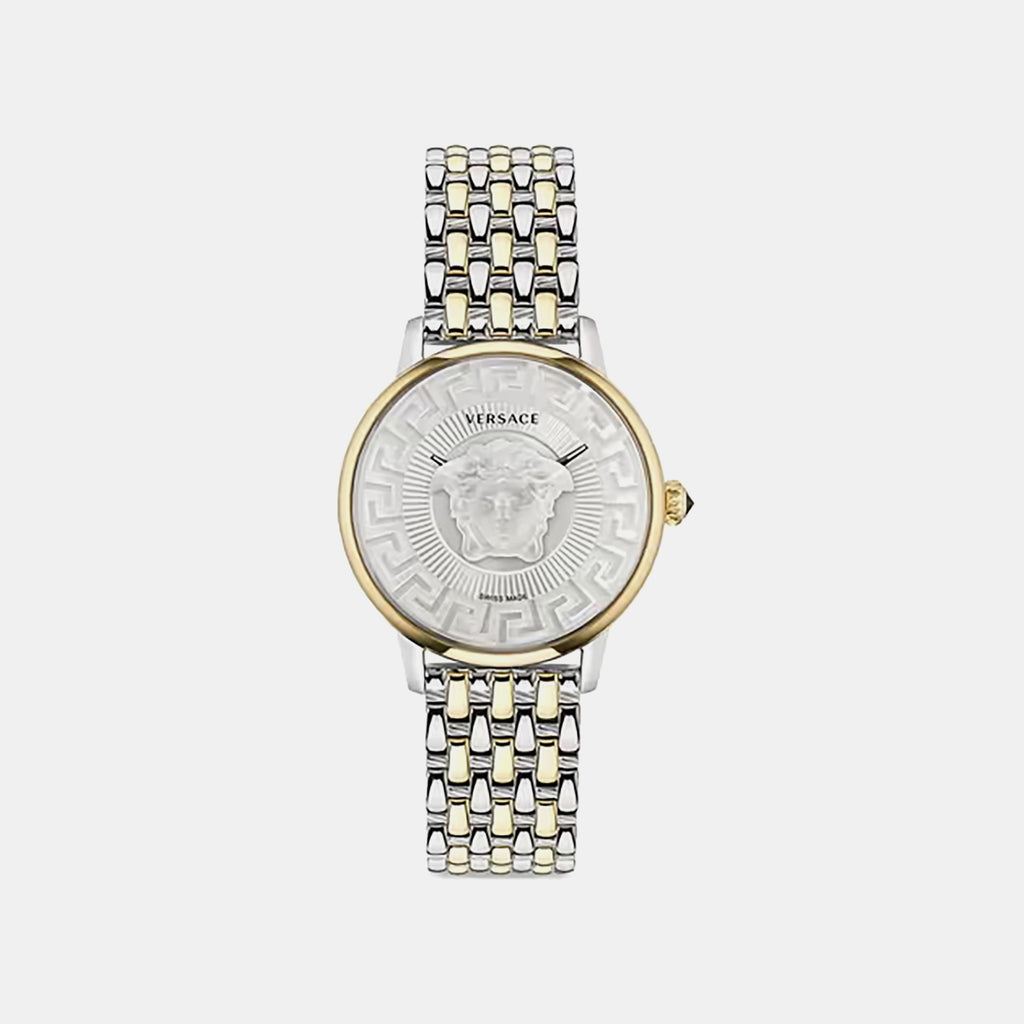 Medusa Alchemy(Wc-6F) Women Quartz Silver Dial Analog Stainless Steel Watch VE6F00423