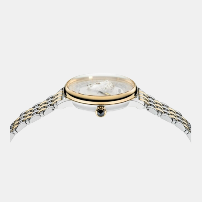 Versace Women Round Silver watch