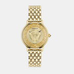 Versace Round Gold Analog watch