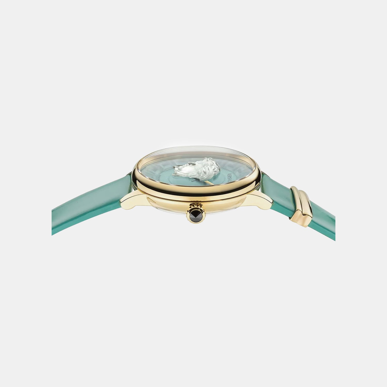 Women Quartz Turquoise Dial Analog Calf Watch VE6F00723