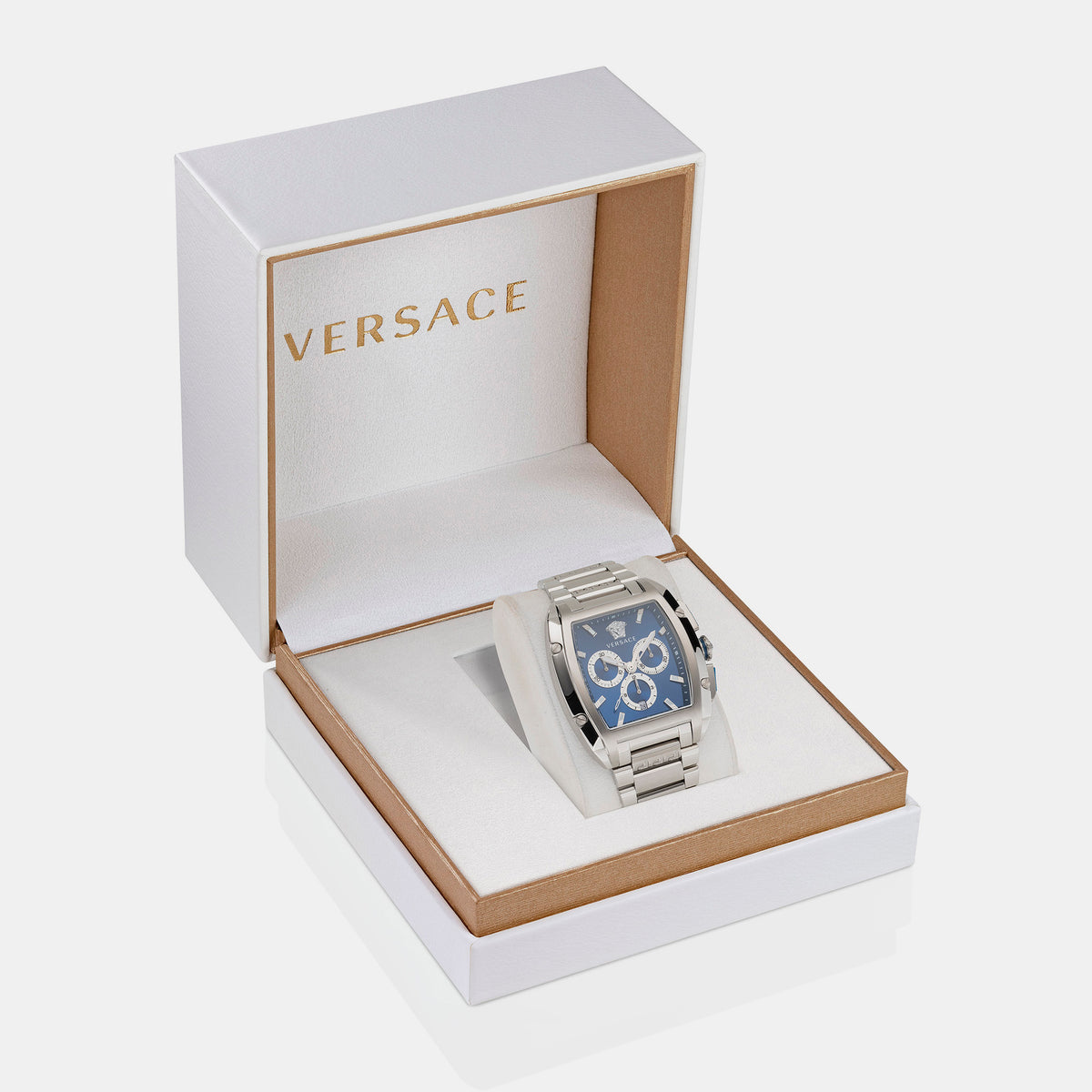 Versace Brass Tonneau watch