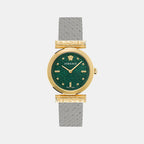 Versace Regalia(Wc-6J) Women Quartz Green Dial Analog Stainless Steel Watch VE6J00623