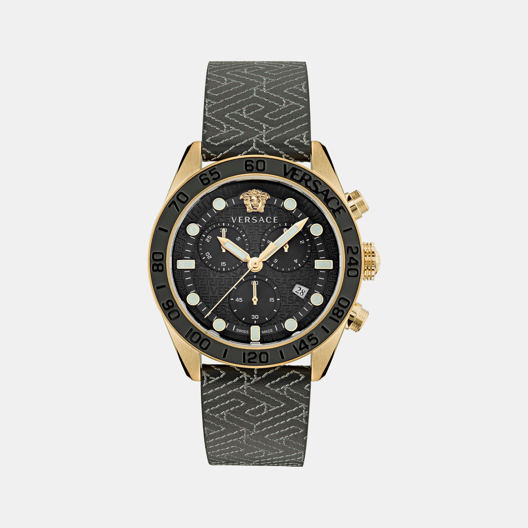 Vescari Chestor Men's Black Chrono Watch VSC-02BS-01 from WatchPilot™
