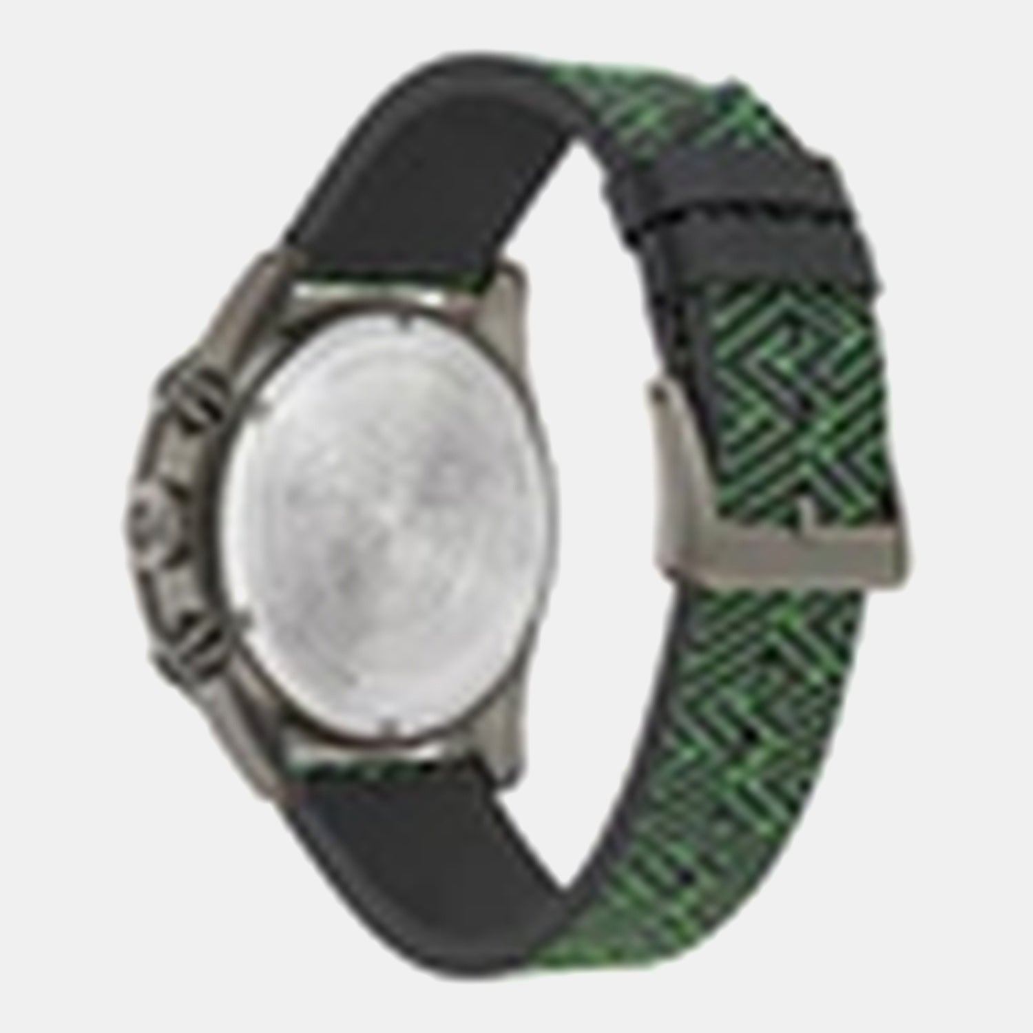 Greca Dome Men Quartz Black Dial Chronograph Leather Watch VE6K00223