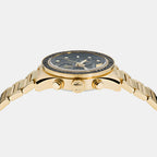 Versace Men Round Black watch