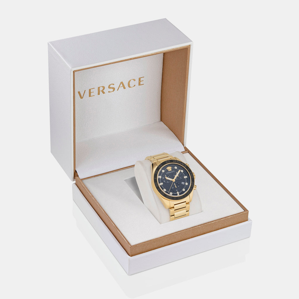 Versace Brass Round watch