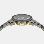 Versace Men Round Black watch