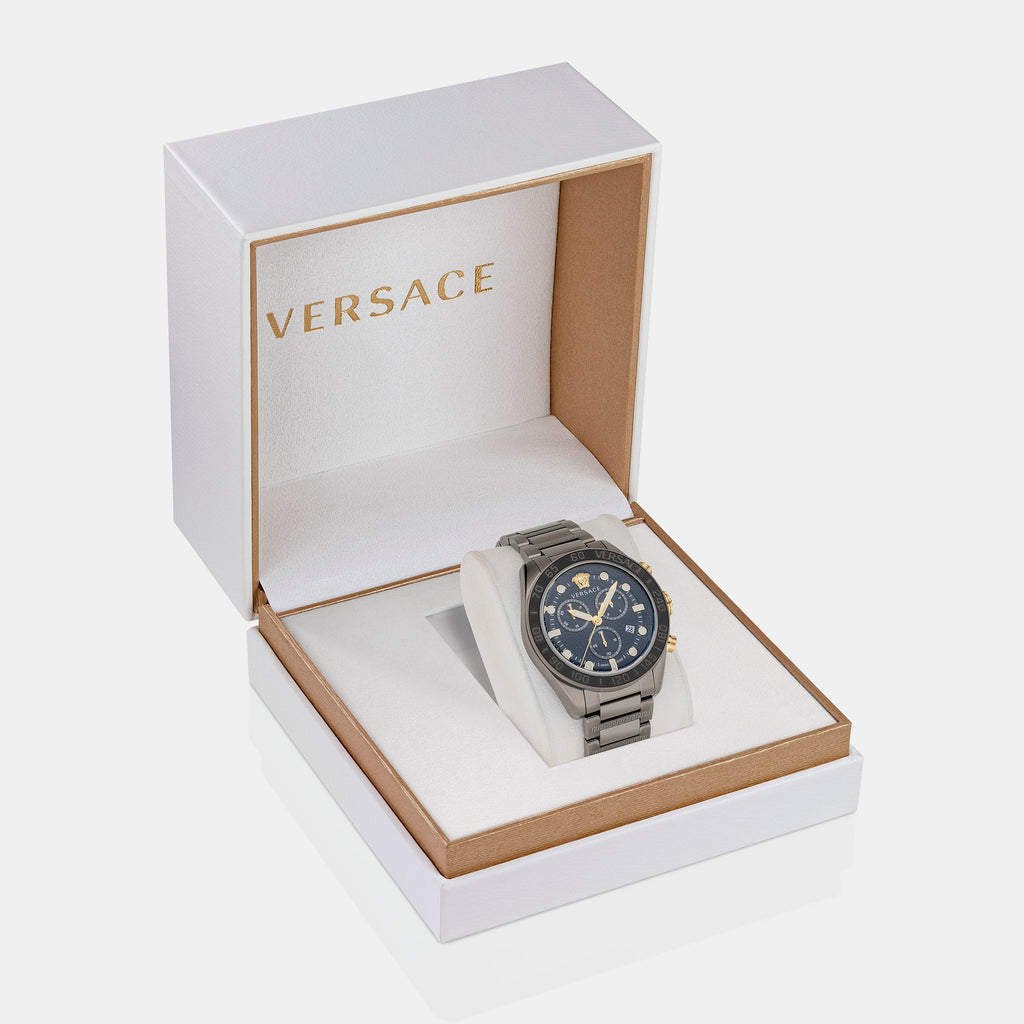 Versace Brass Round watch