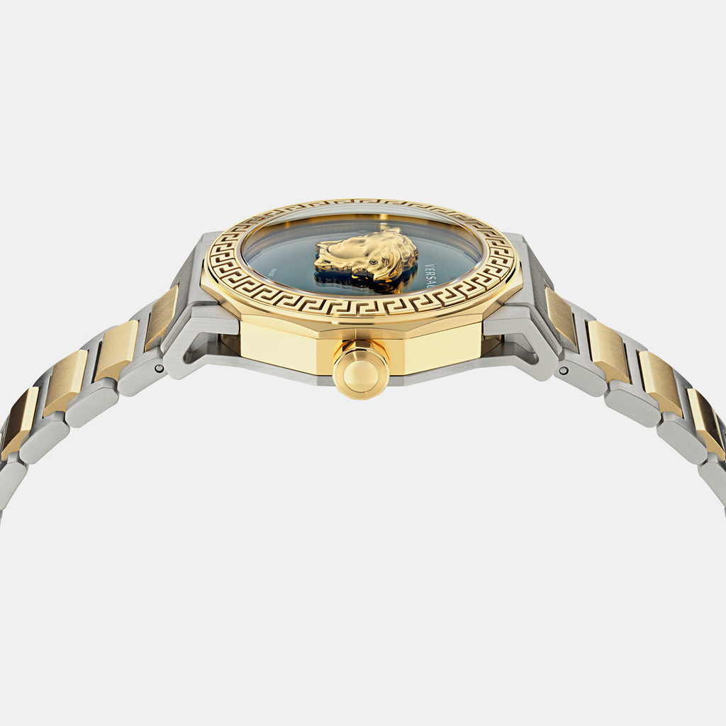 Versace Women Round Green watch