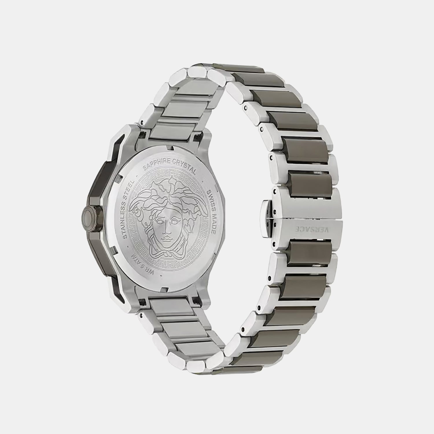 Women Quartz Purple Dial Analog Stainless Steel Watch VE7B00523
