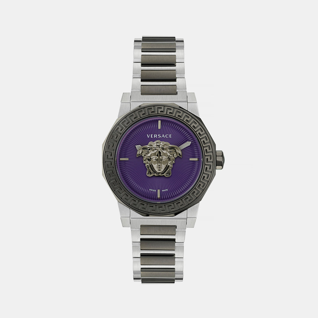 Versace Round Violet Analog watch