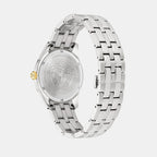 Greca Time Men Quartz Blue Dial Analog Stainless Steel Watch VE7C00523