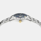 Greca Time Men Quartz Blue Dial Analog Stainless Steel Watch VE7C00523