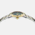 Greca Time Men Quartz Green Dial Analog Stainless Steel Watch VE7C00623
