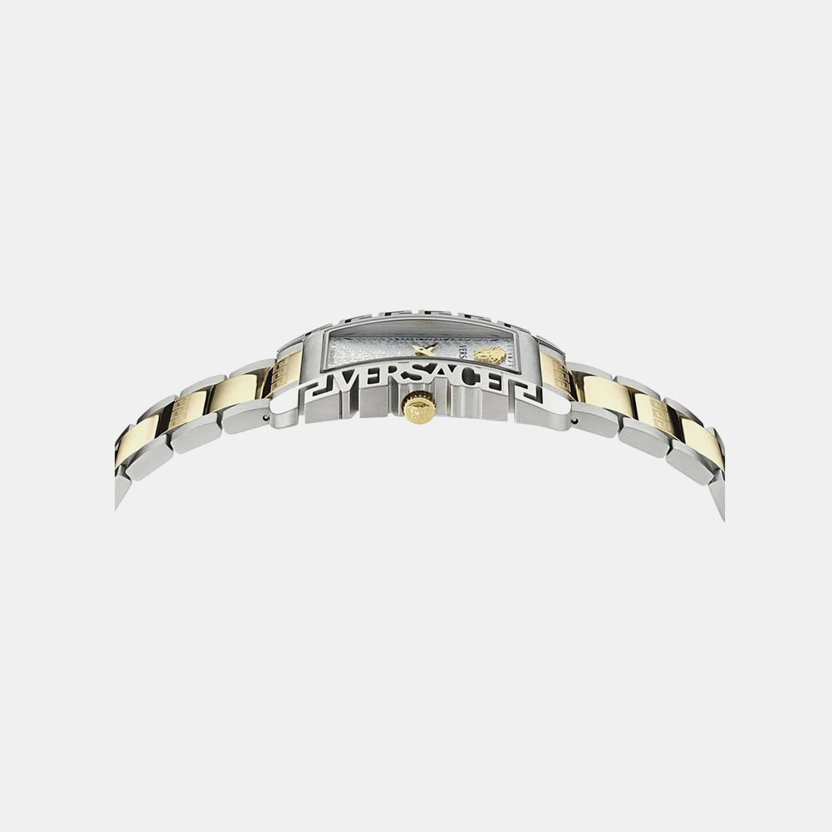 Versace Flair (Wc-7D) Men Quartz White Dial Analog Stainless Steel Watch VE7D00323