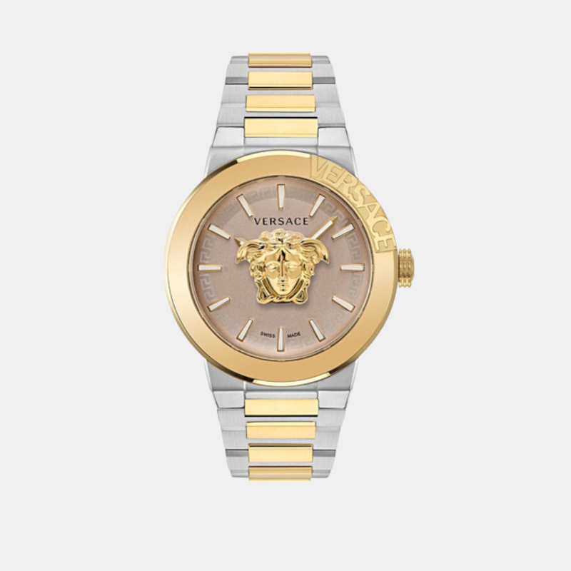 Versace Round Beige Analog watch