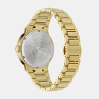 Medusa Infinite Men Quartz Black Dial Analog Stainless Steel Watch VE7E00623