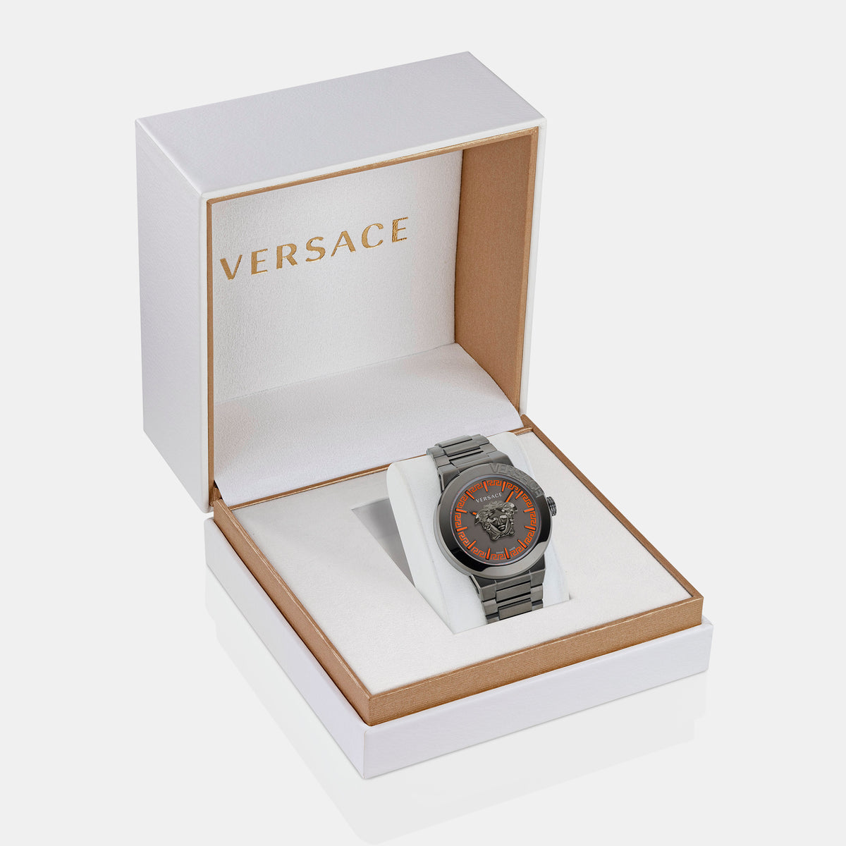Versace Brass Round watch