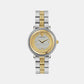 Female White Analog Stainless Steel Watch VE7F00423