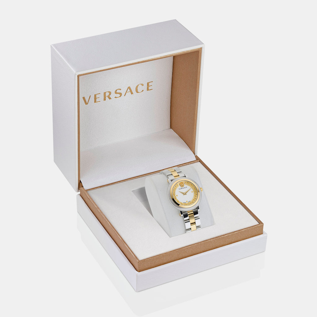Versace Brass Round watch