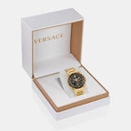 Versace Brass Round watch