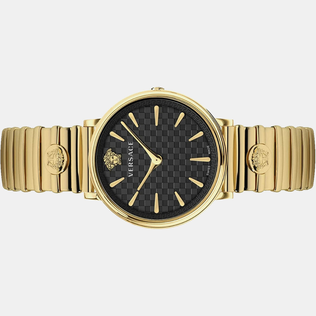 V-Circle Lady New Ed. Women Quartz Black Dial Analog Stainless Steel Watch VE8104722