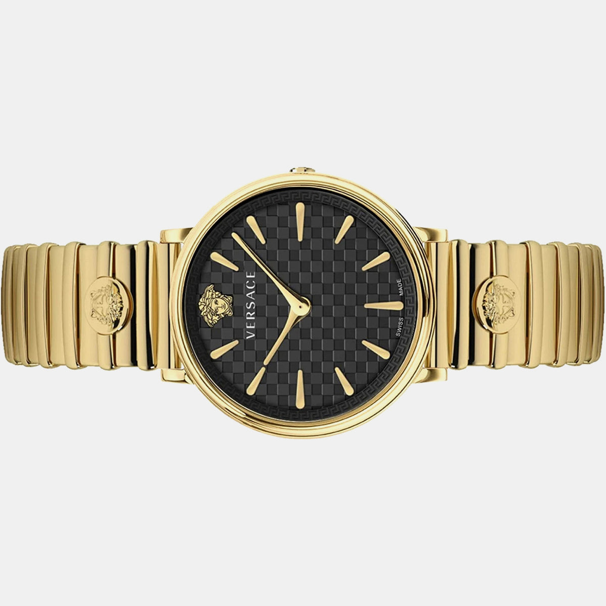 V-Circle Lady New Ed. Women Quartz Black Dial Analog Stainless Steel Watch VE8104722