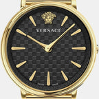 V-Circle Lady New Ed. Women Quartz Black Dial Analog Stainless Steel Watch VE8104722