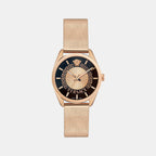 New V-Circle Women Quartz Two Tone Dial Analog Stainless Steel Watch VE8A00524