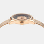 New V-Circle Women Quartz Two Tone Dial Analog Stainless Steel Watch VE8A00524