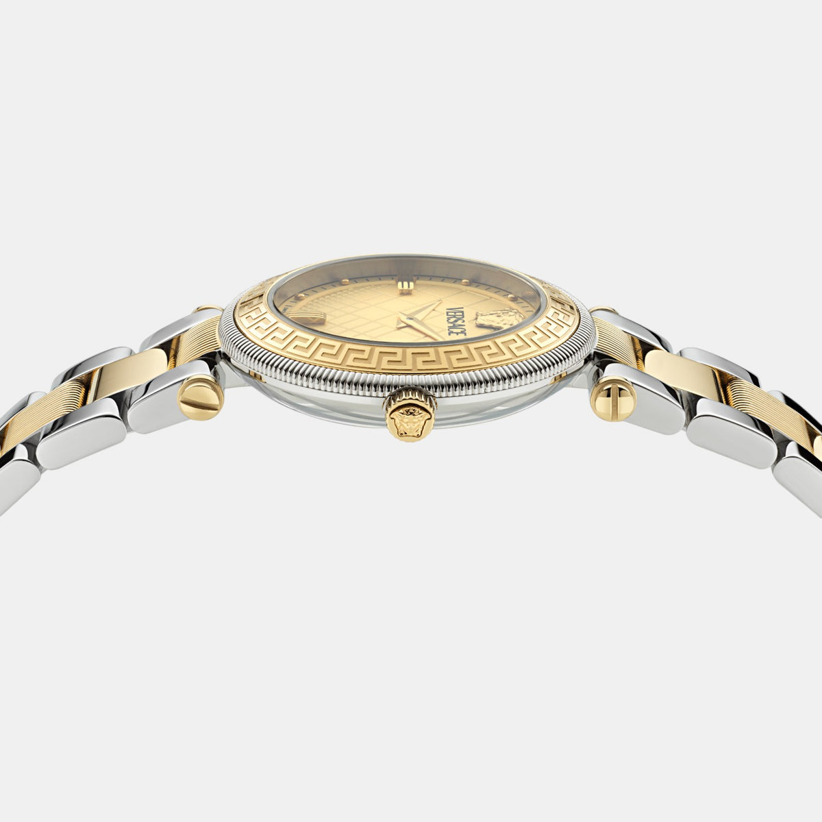 Reve Women Quartz Gold Dial Analog Stainless Steel Watch VE8B00324