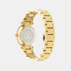 Reve Women Quartz Black Dial Analog Stainless Steel Watch VE8B00624