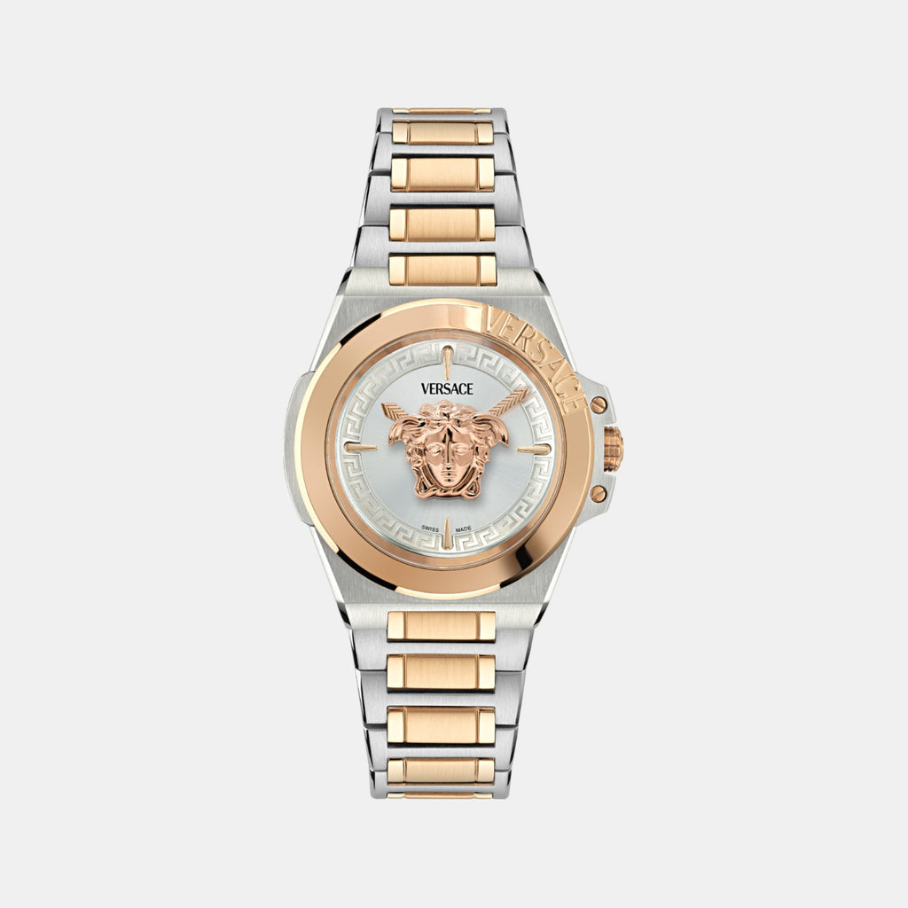 Hera Women Quartz Silver Dial Analog Stainless Steel Watch VE8D00424