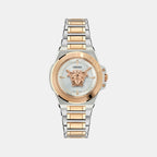 Hera Women Quartz Silver Dial Analog Stainless Steel Watch VE8D00424