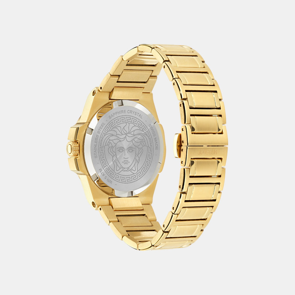 Hera Women Quartz Black Dial Analog Stainless Steel Watch VE8D00624