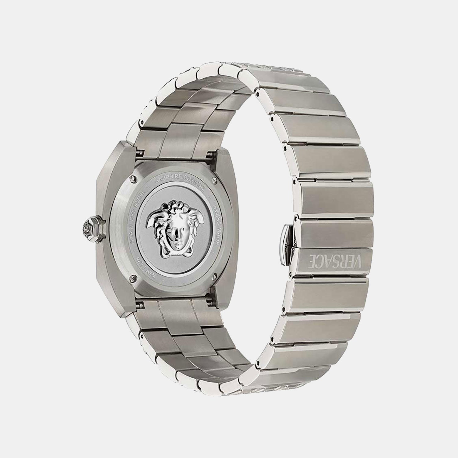 Men Quartz Grey Dial Analog Titanium Watch VE8F00524