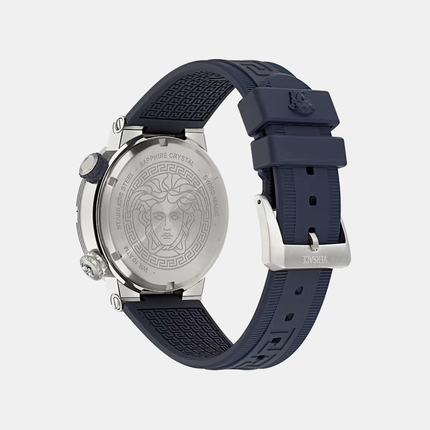 Greca Logo Diver(Wc-8G) Men Quartz Multicolour Dial Analog Stainless Steel Watch VE8G00124