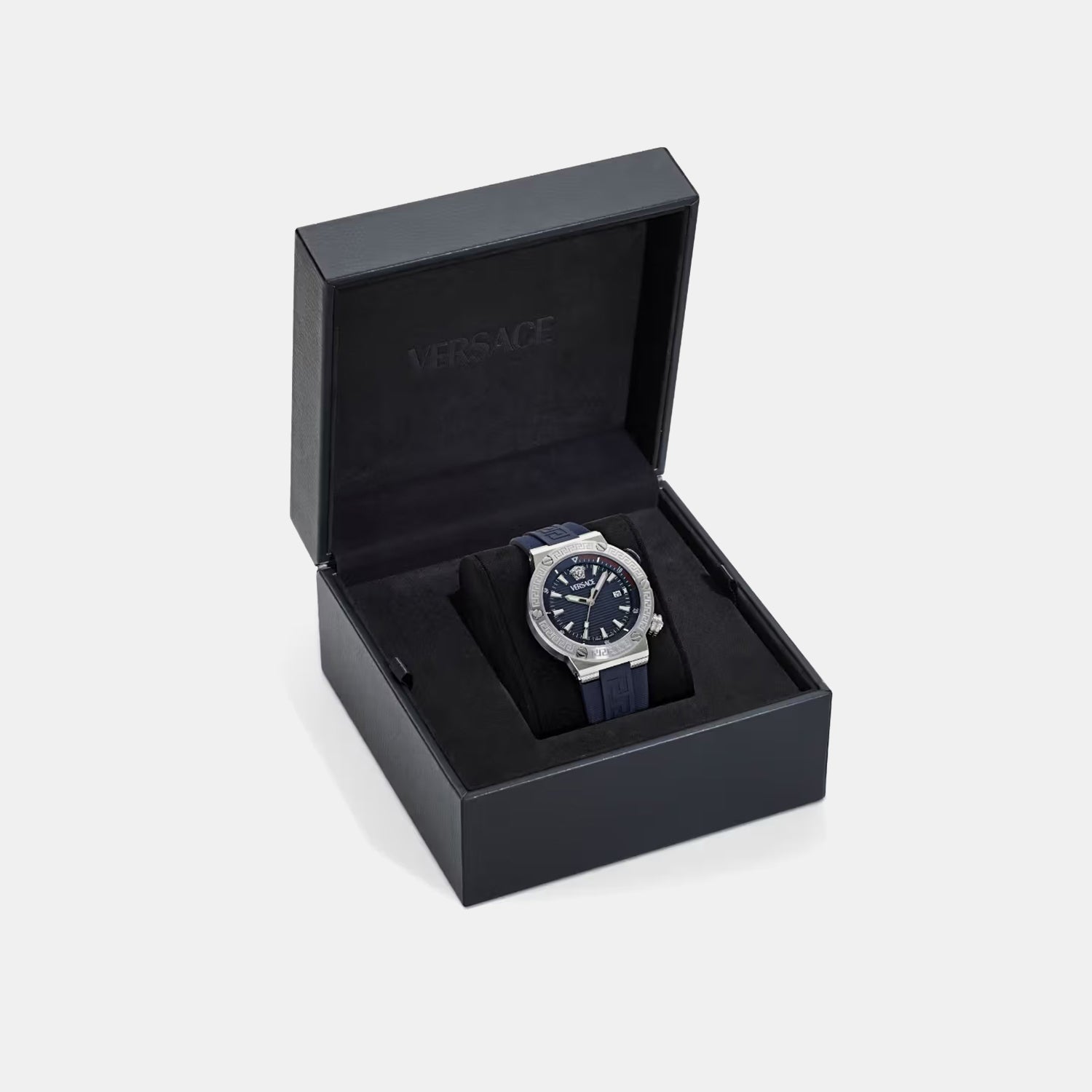 Greca Logo Diver(Wc-8G) Men Quartz Multicolour Dial Analog Stainless Steel Watch VE8G00124