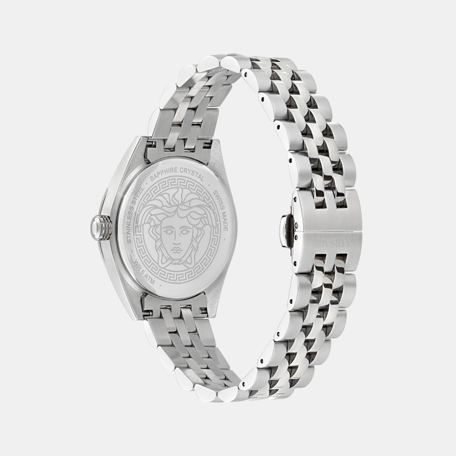 Timeless V‑Code Women Quartz Blue Dial Analog Stainless Steel Watch VE8I00324