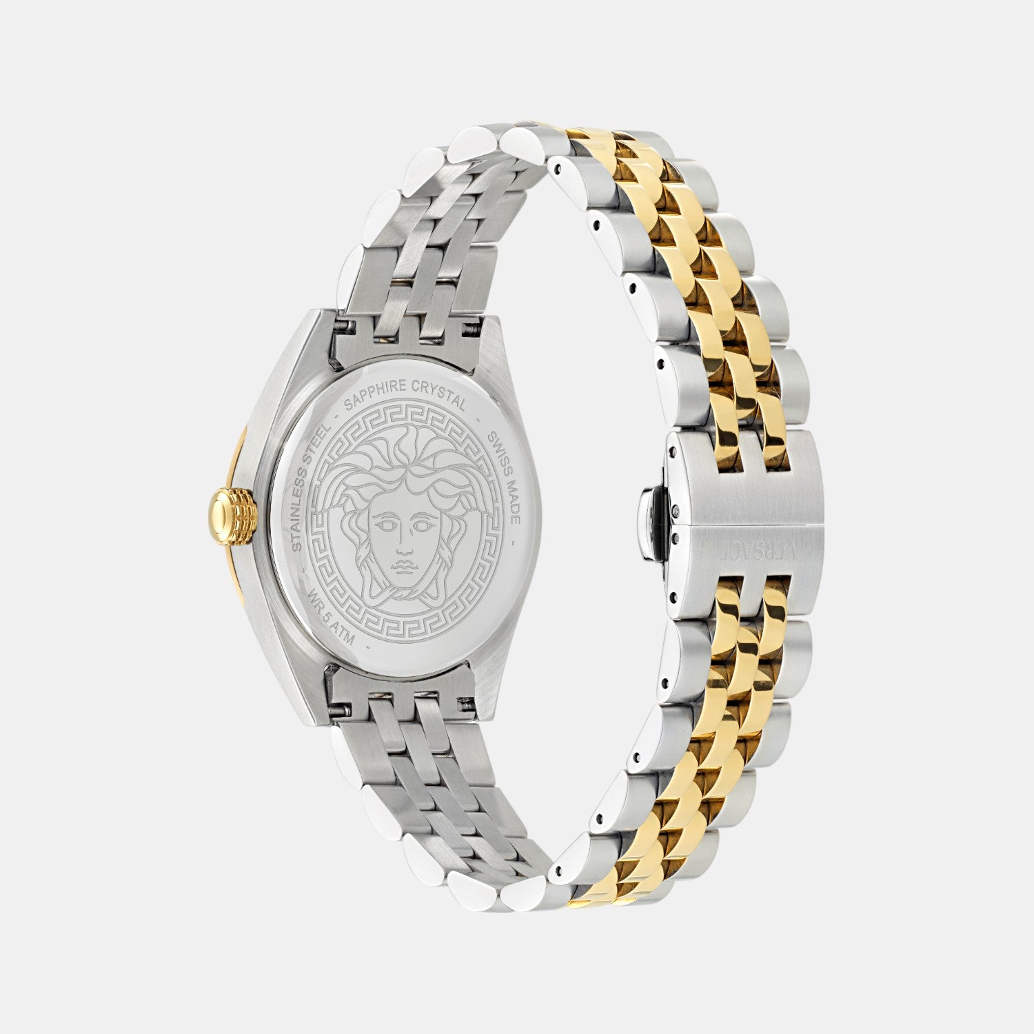 V-Code Women Quartz Green Dial Analog Stainless Steel Watch VE8I00424