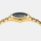 V-Code Women Quartz Black Dial Analog Stainless Steel Watch VE8I00724