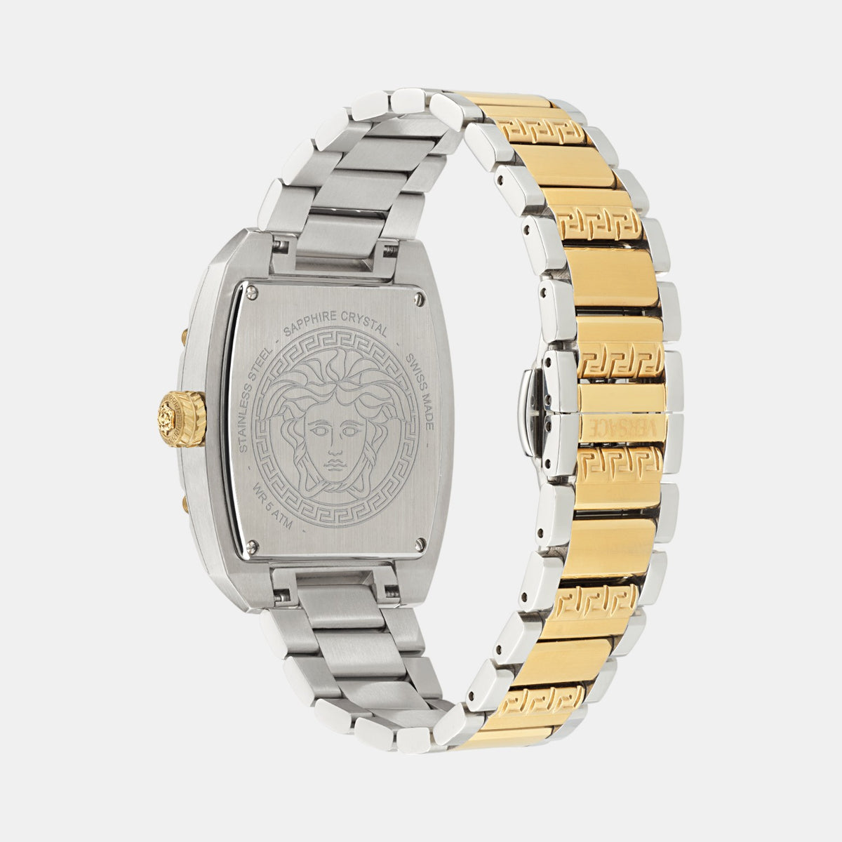 Dominus Women Quartz White Dial Analog Stainless Steel Watch VE8K00424
