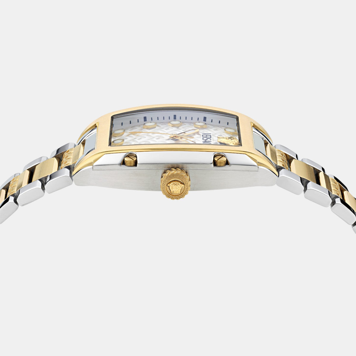 Dominus Women Quartz White Dial Analog Stainless Steel Watch VE8K00424