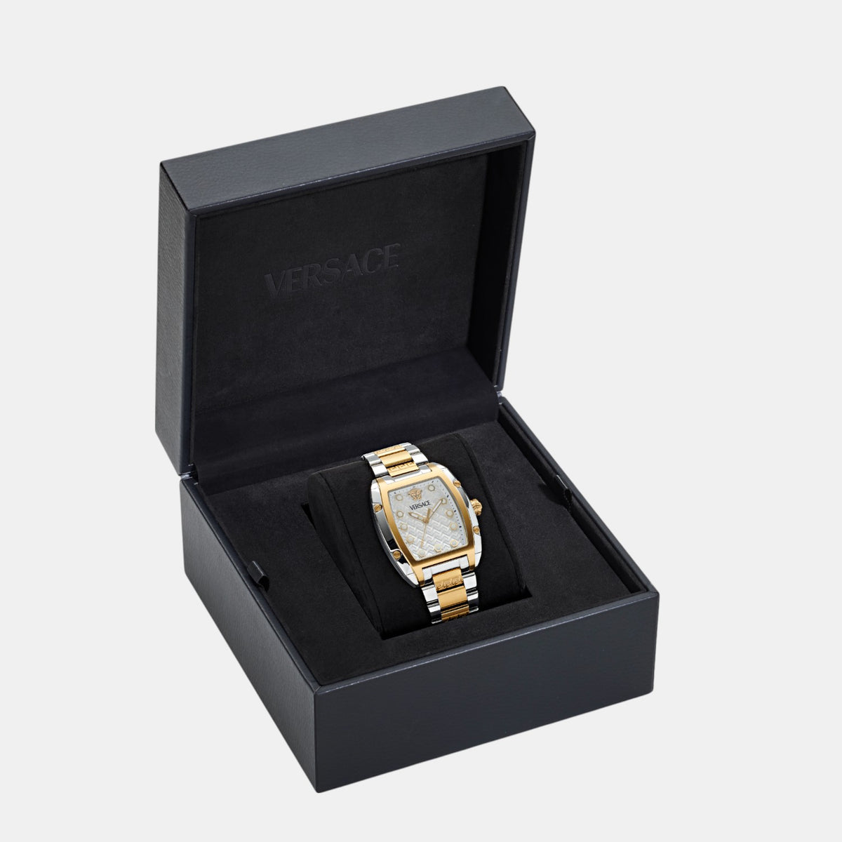 Dominus Women Quartz White Dial Analog Stainless Steel Watch VE8K00424